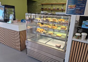 Smiley Cafe pickup counter
